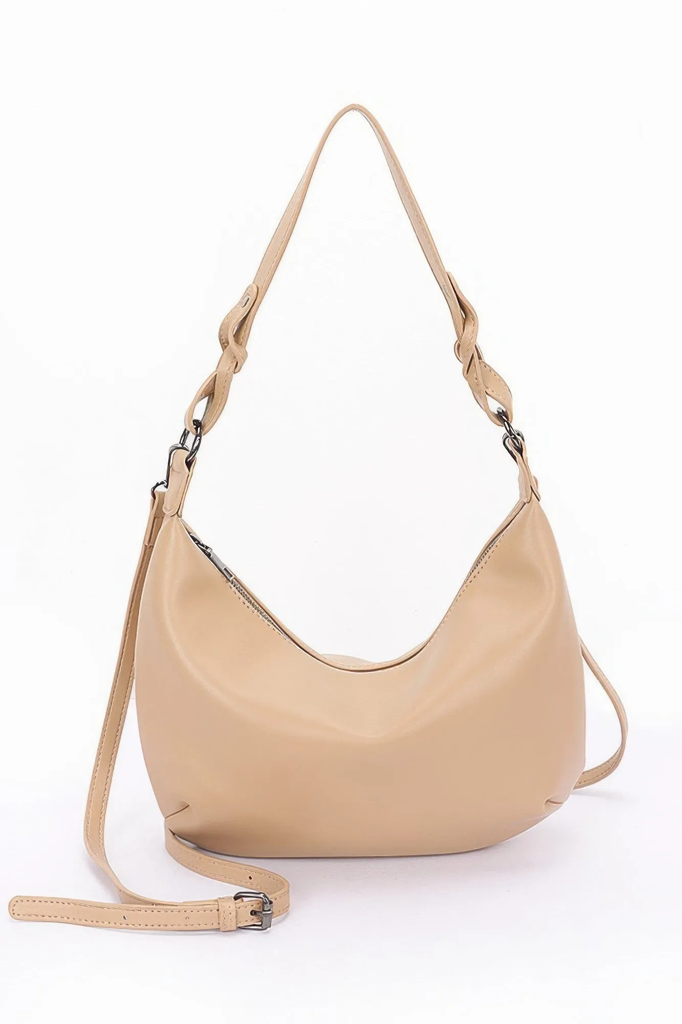 Faux Strap Shoulder Bag