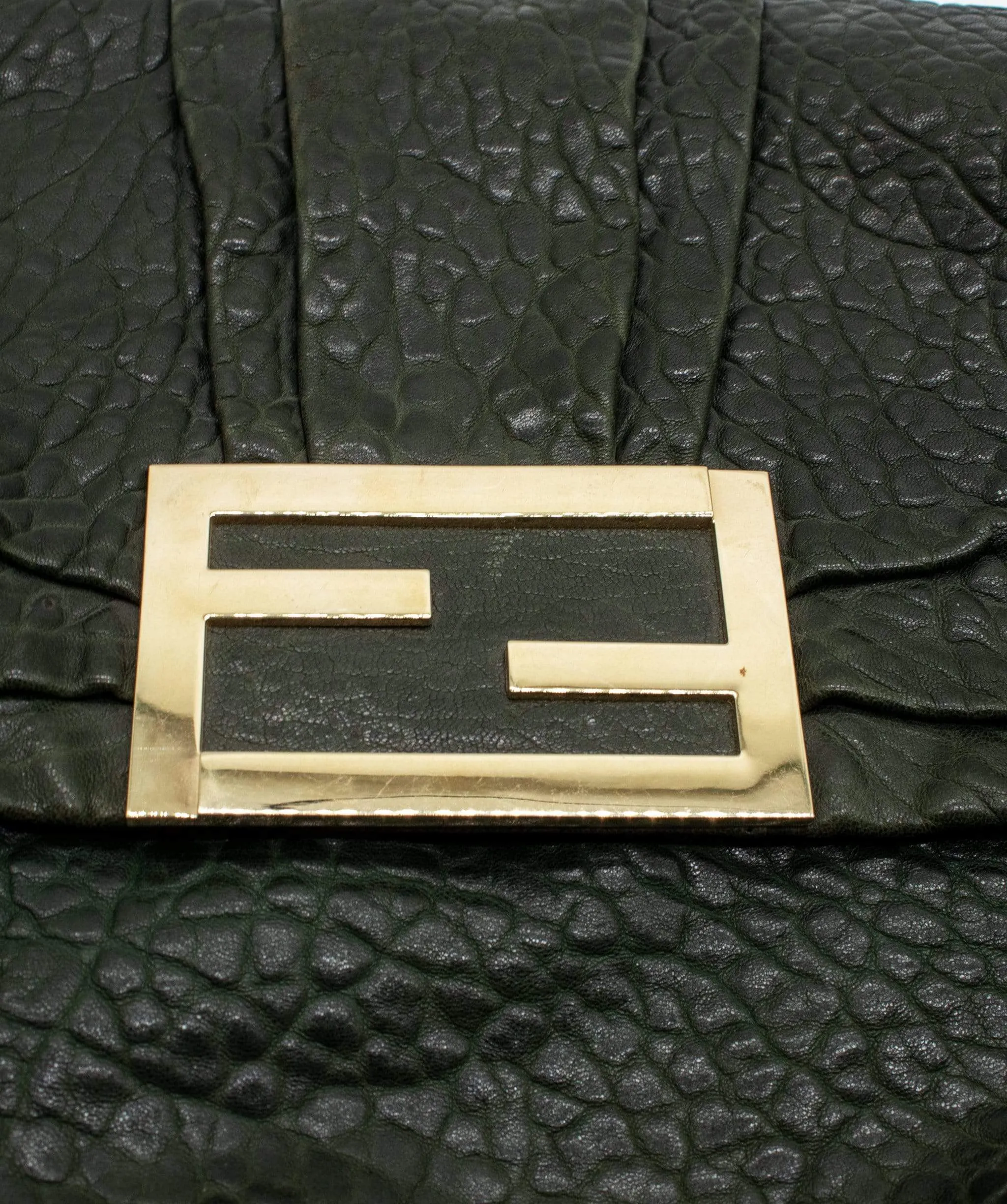 Fendi Leather Mia Flap Bag