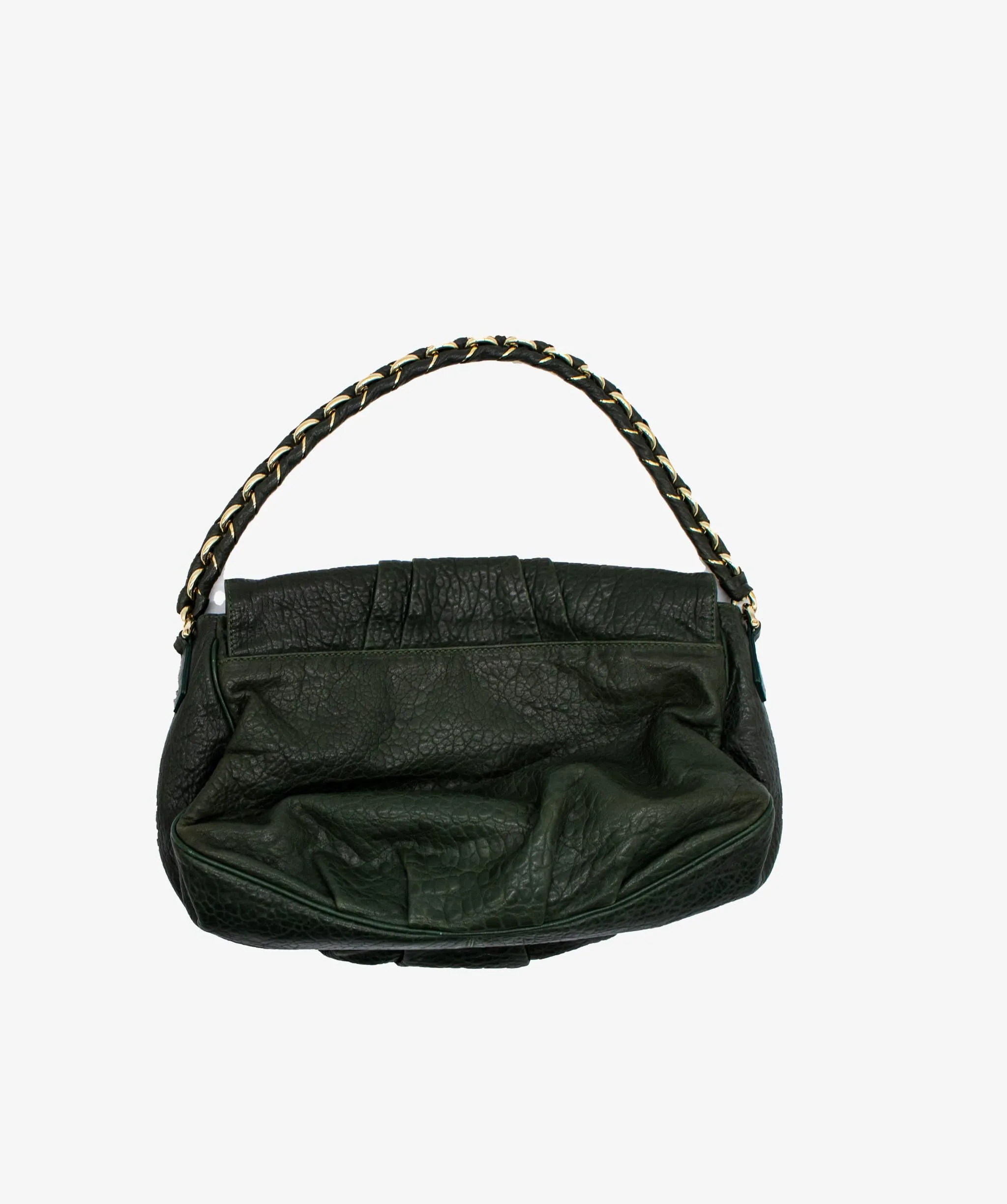 Fendi Leather Mia Flap Bag