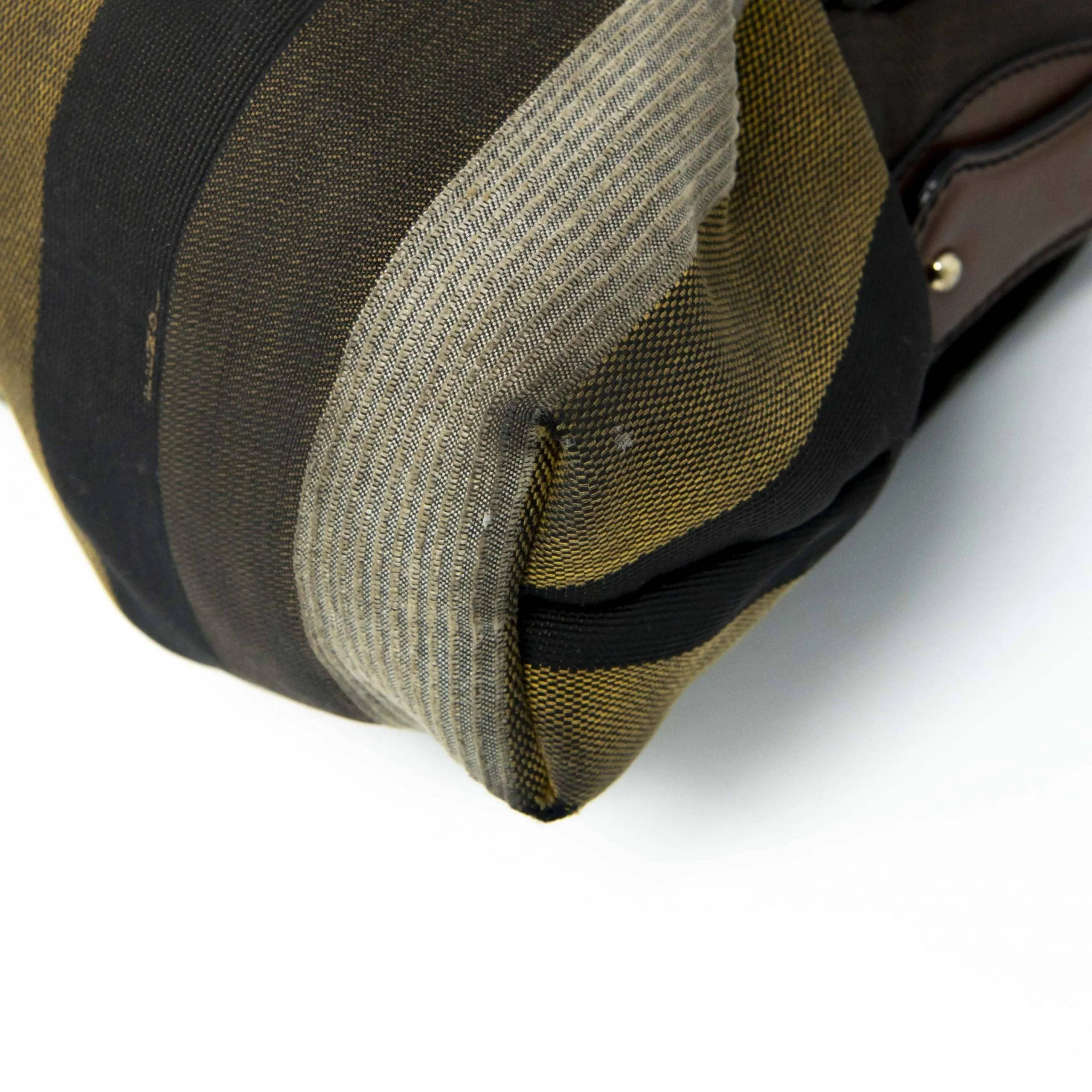Fendi Multicolour Vintage Pequin Chef Bag