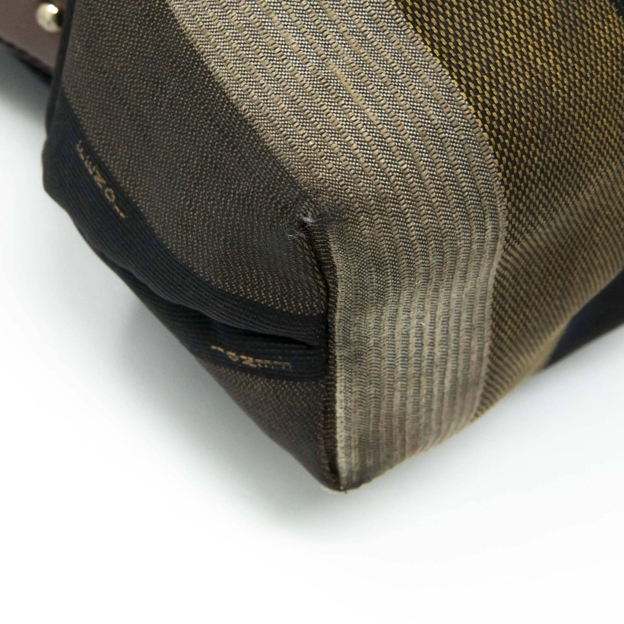 Fendi Multicolour Vintage Pequin Chef Bag