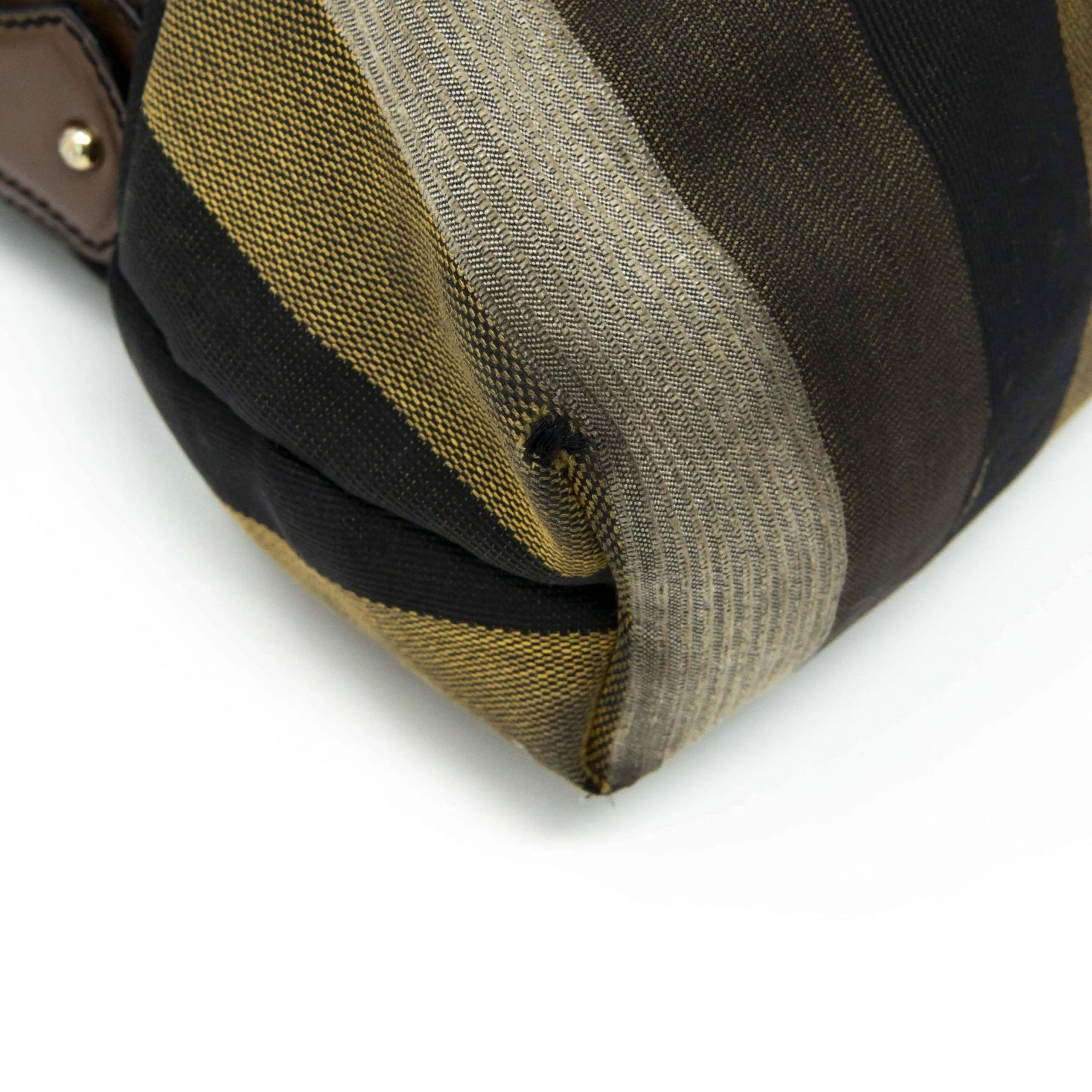 Fendi Multicolour Vintage Pequin Chef Bag