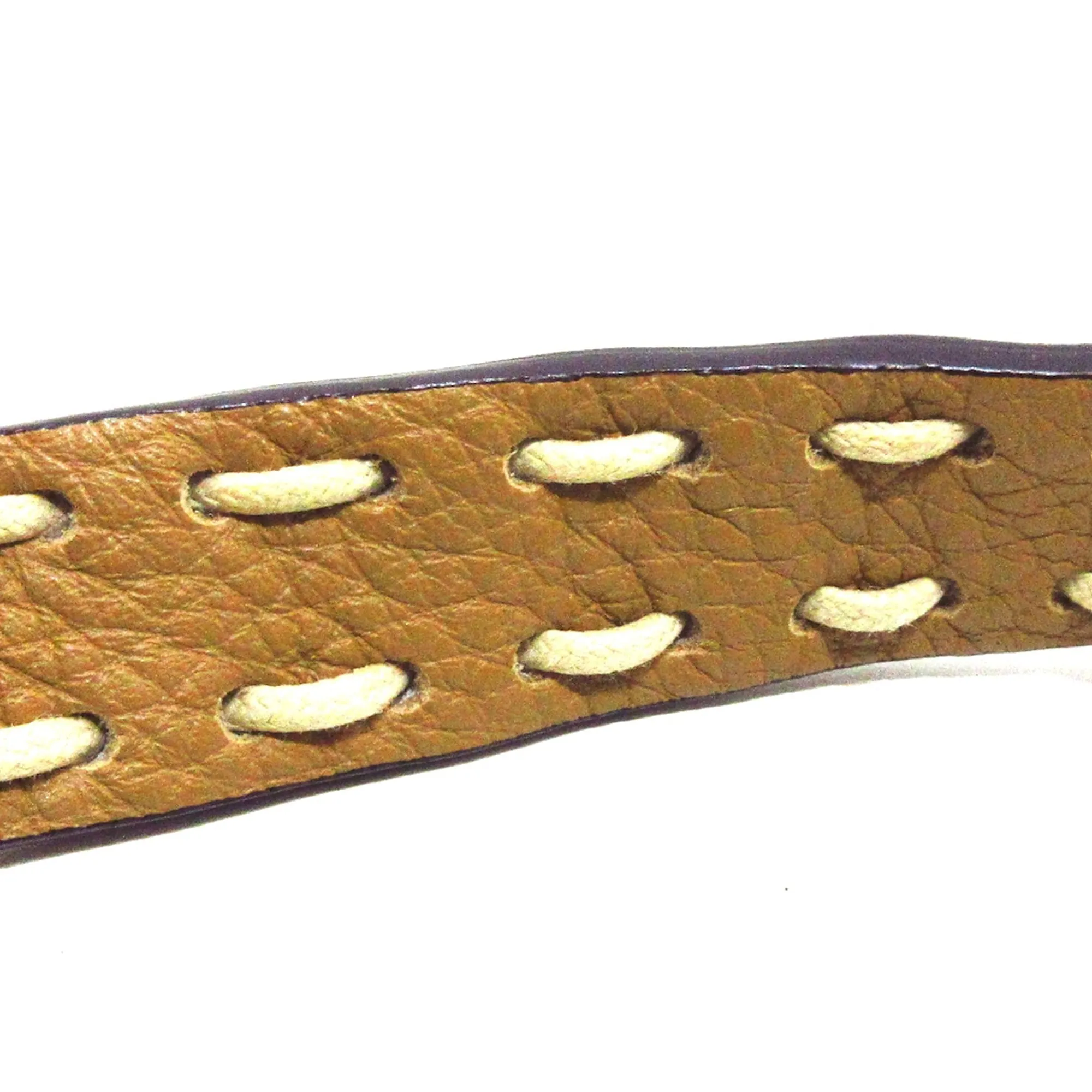 FENDI Shearling Selleria Baguette