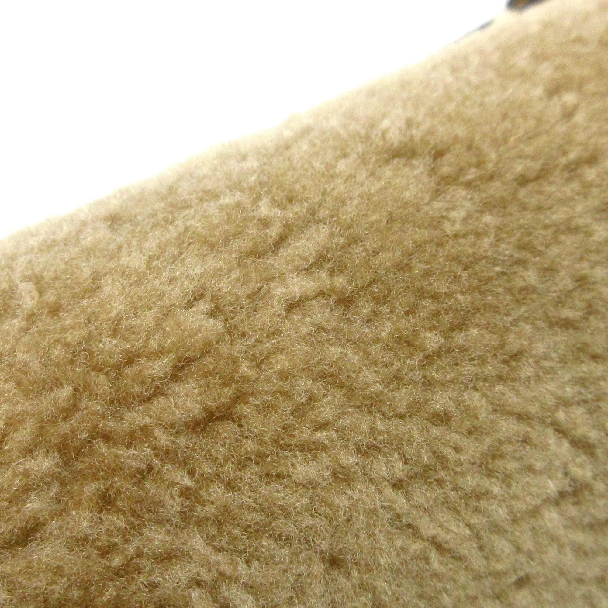 FENDI Shearling Selleria Baguette