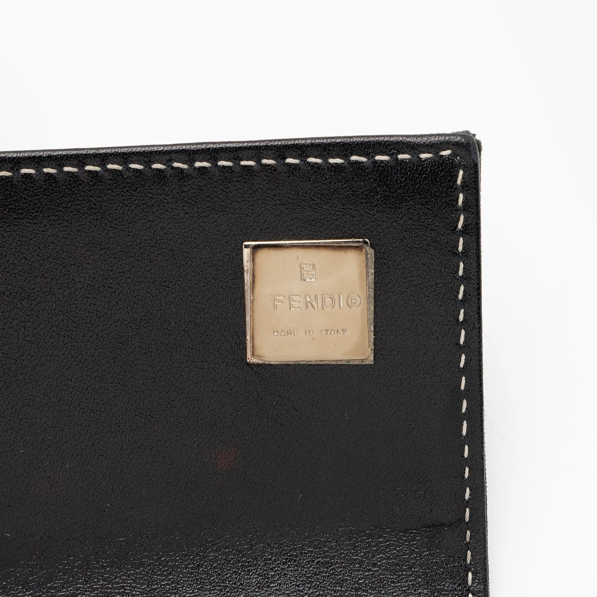Fendi Vintage Denim Continental Wallet