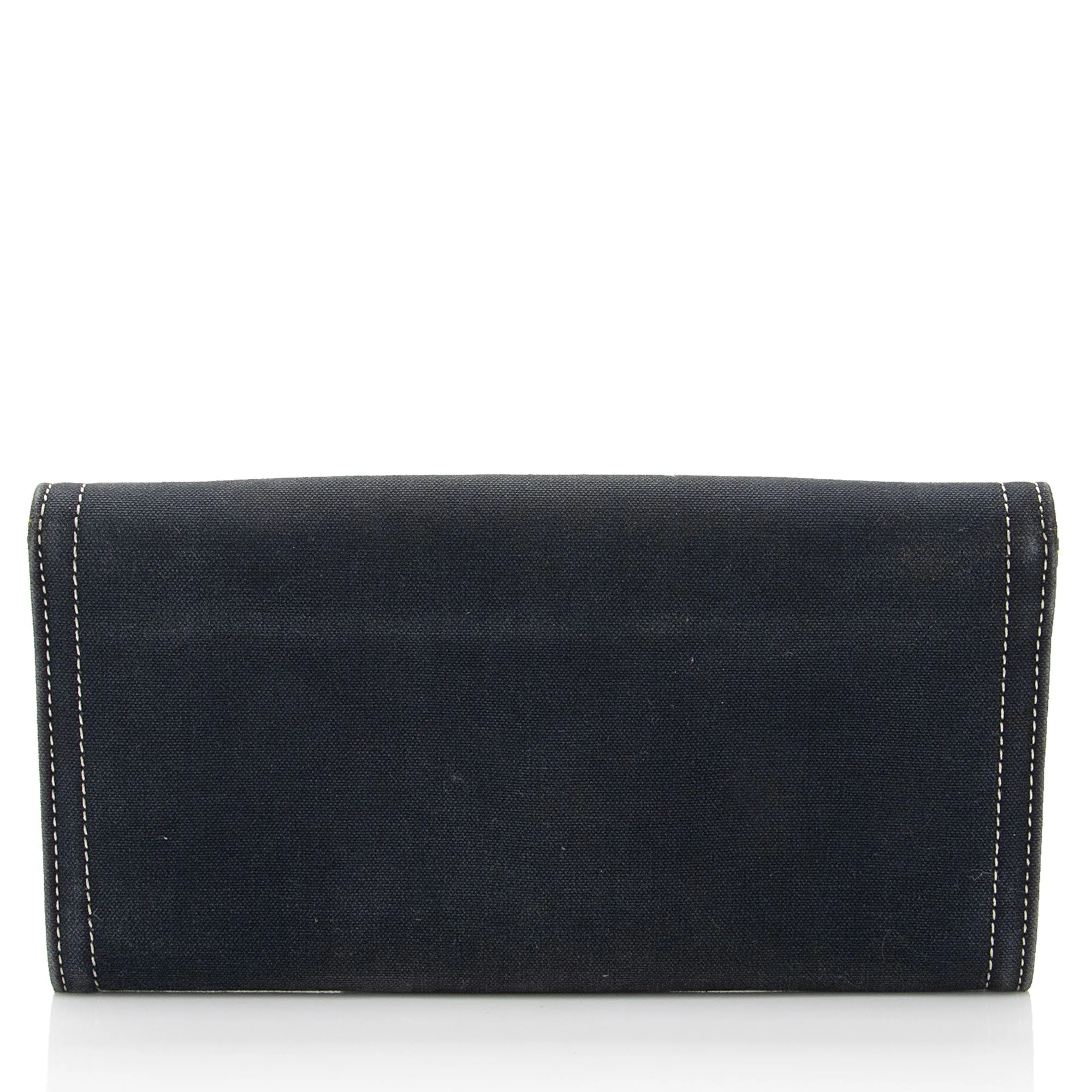 Fendi Vintage Denim Continental Wallet