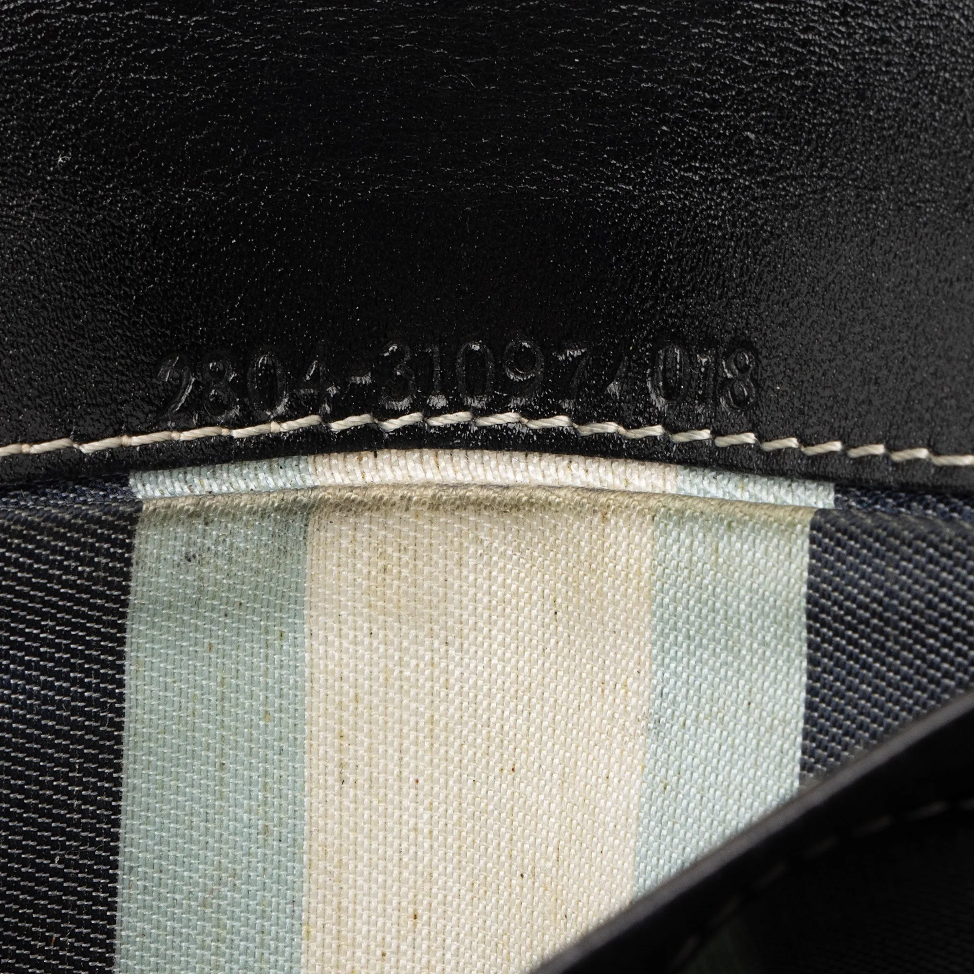 Fendi Vintage Denim Continental Wallet