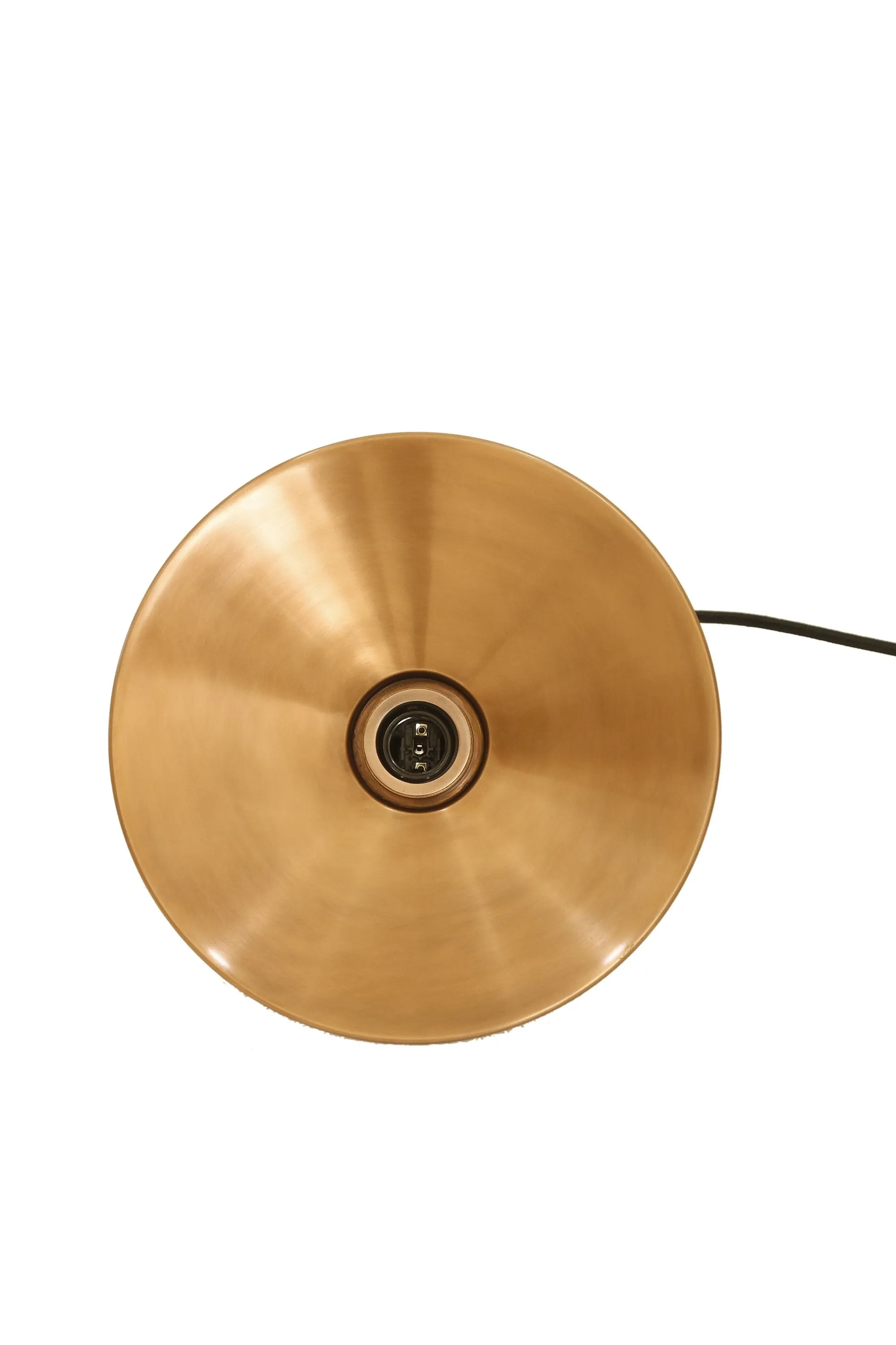 Forbes 2 Small - Antique Copper - Dish Pendant Light