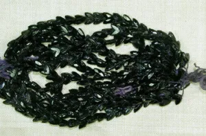 French Jet Nailheads, Rare V-Shape