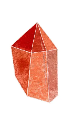 Geodeca Luxurious Orange Floor Rug