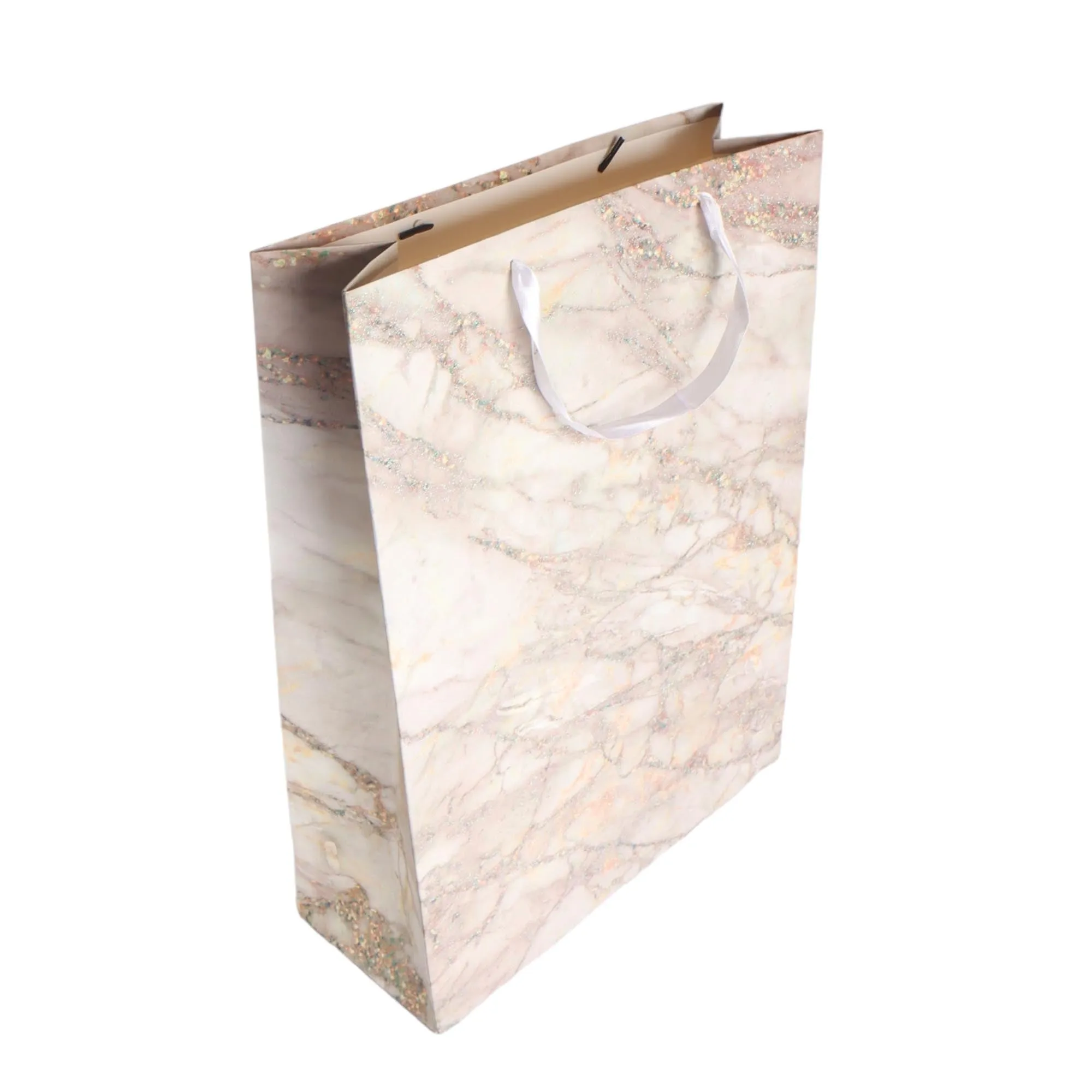 Gift Bag Paper Marble 18x23cm Small
