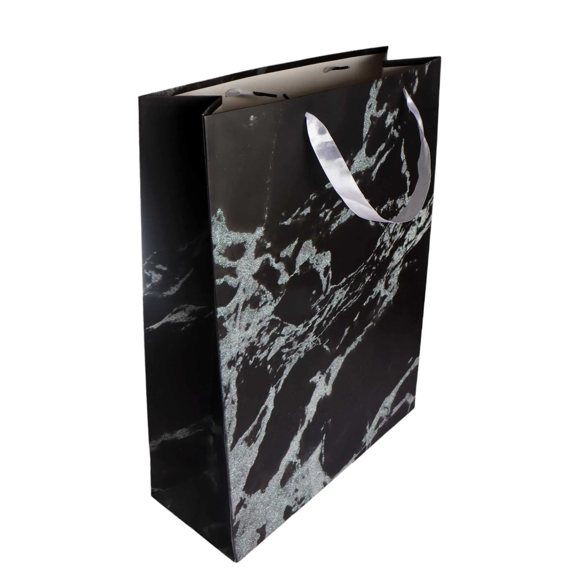 Gift Bag Paper Marble 18x23cm Small