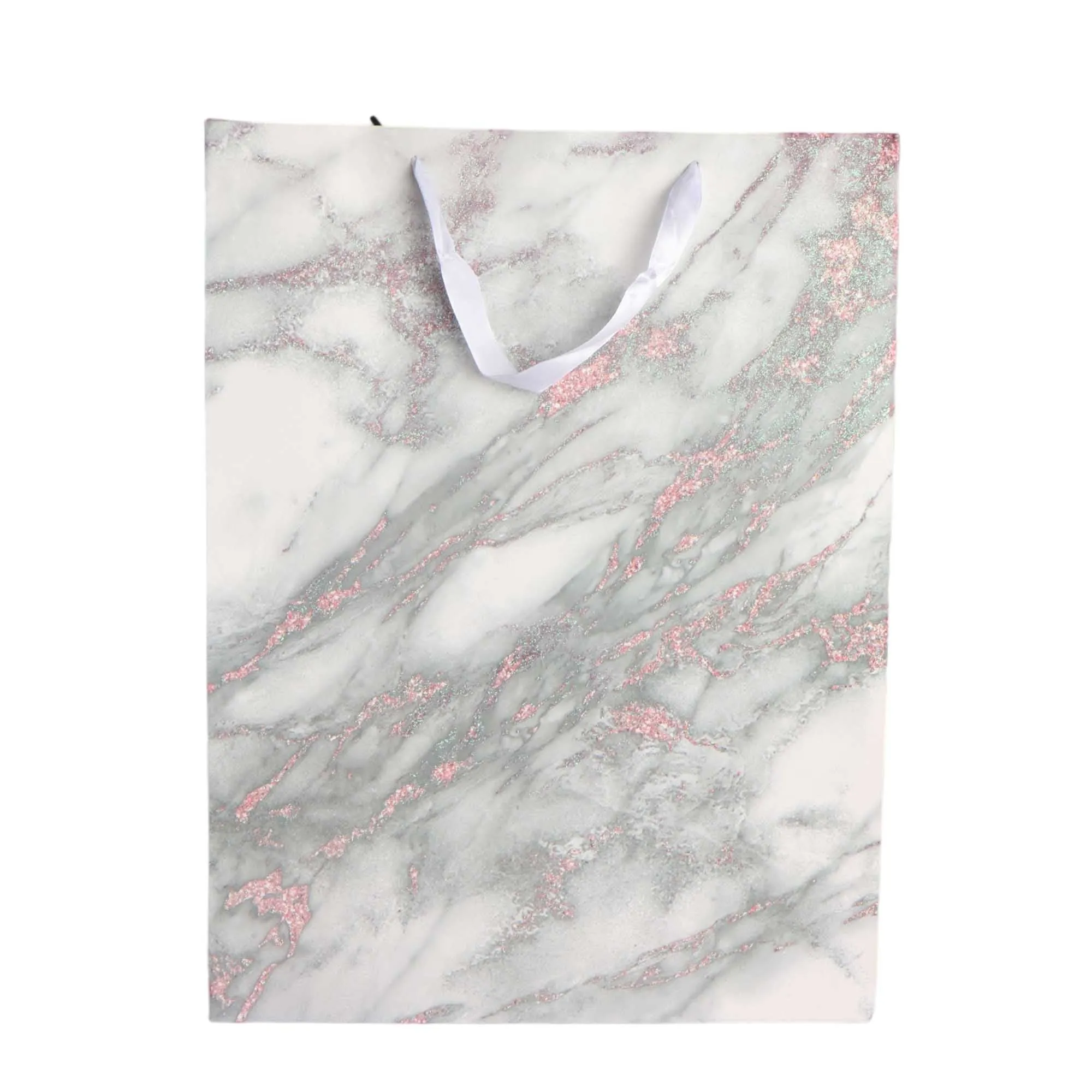 Gift Bag Paper Marble 18x23cm Small