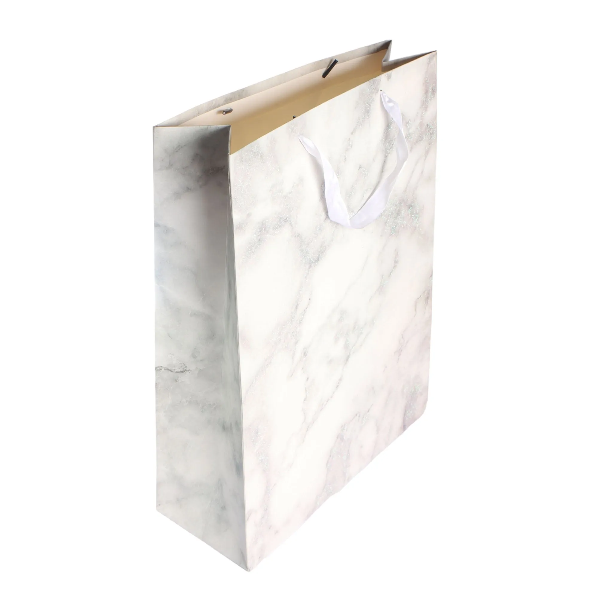 Gift Bag Paper Marble 18x23cm Small
