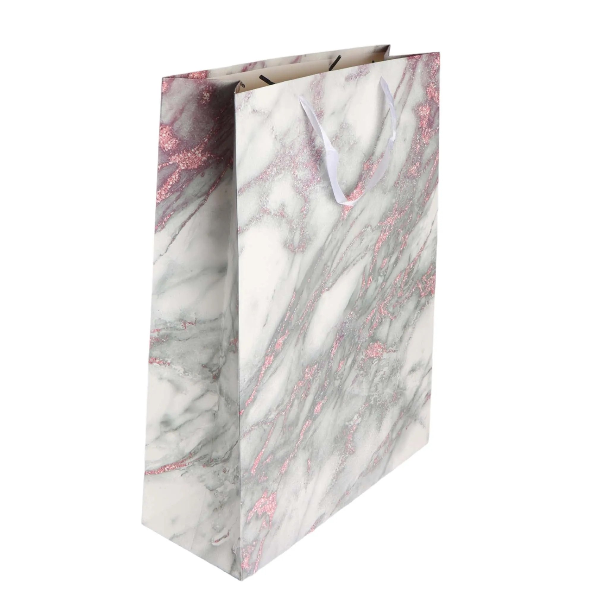 Gift Bag Paper Marble 18x23cm Small