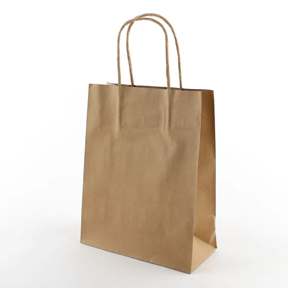 Gift Bag (Paper/Plain/BE/23x18x8cm (4pcs))