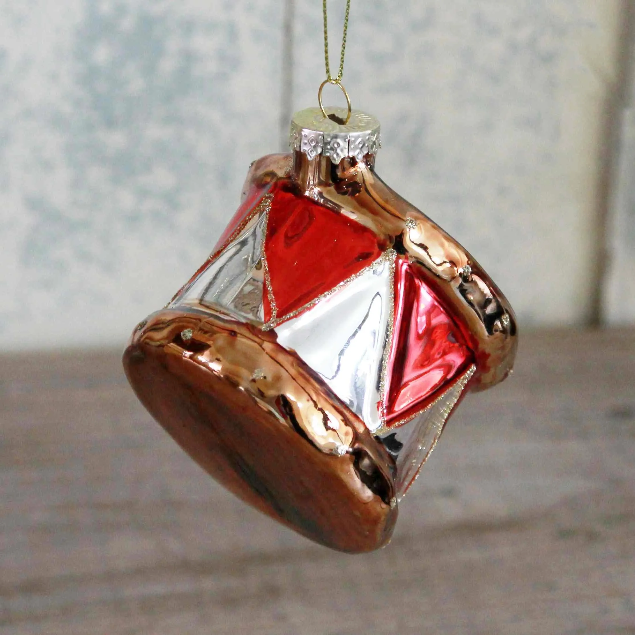 Glass Drum Decoration