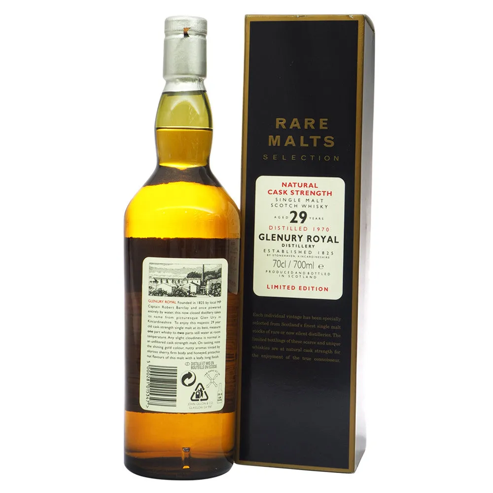 Glenury Royal 1970 29 Years Rare Malts Selections - Bottle No. 2309