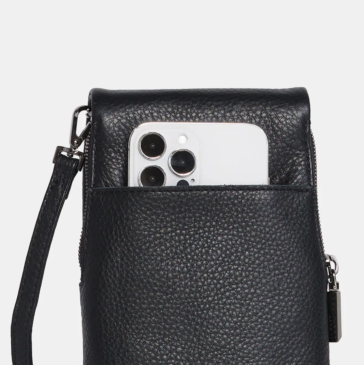 Hammitt VIP Mobile in Black/Gunmetal