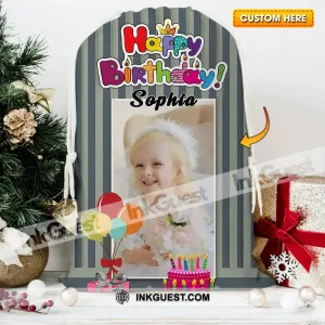 Happy Birthday Basic Bag Personalized Christmas String Bag