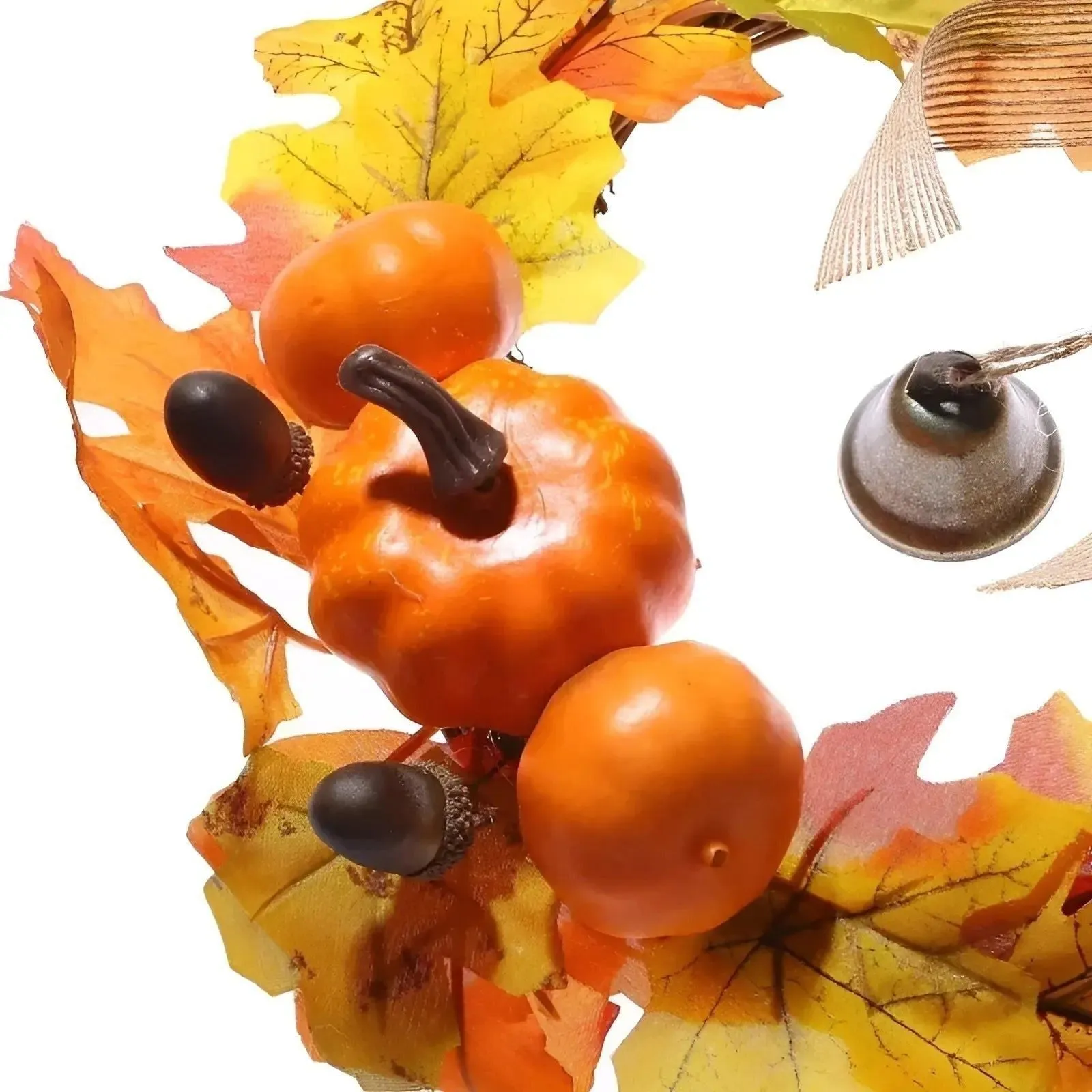HarvestDelight Kranz - Türkranz für Herbstdekoration und Erntedankfest