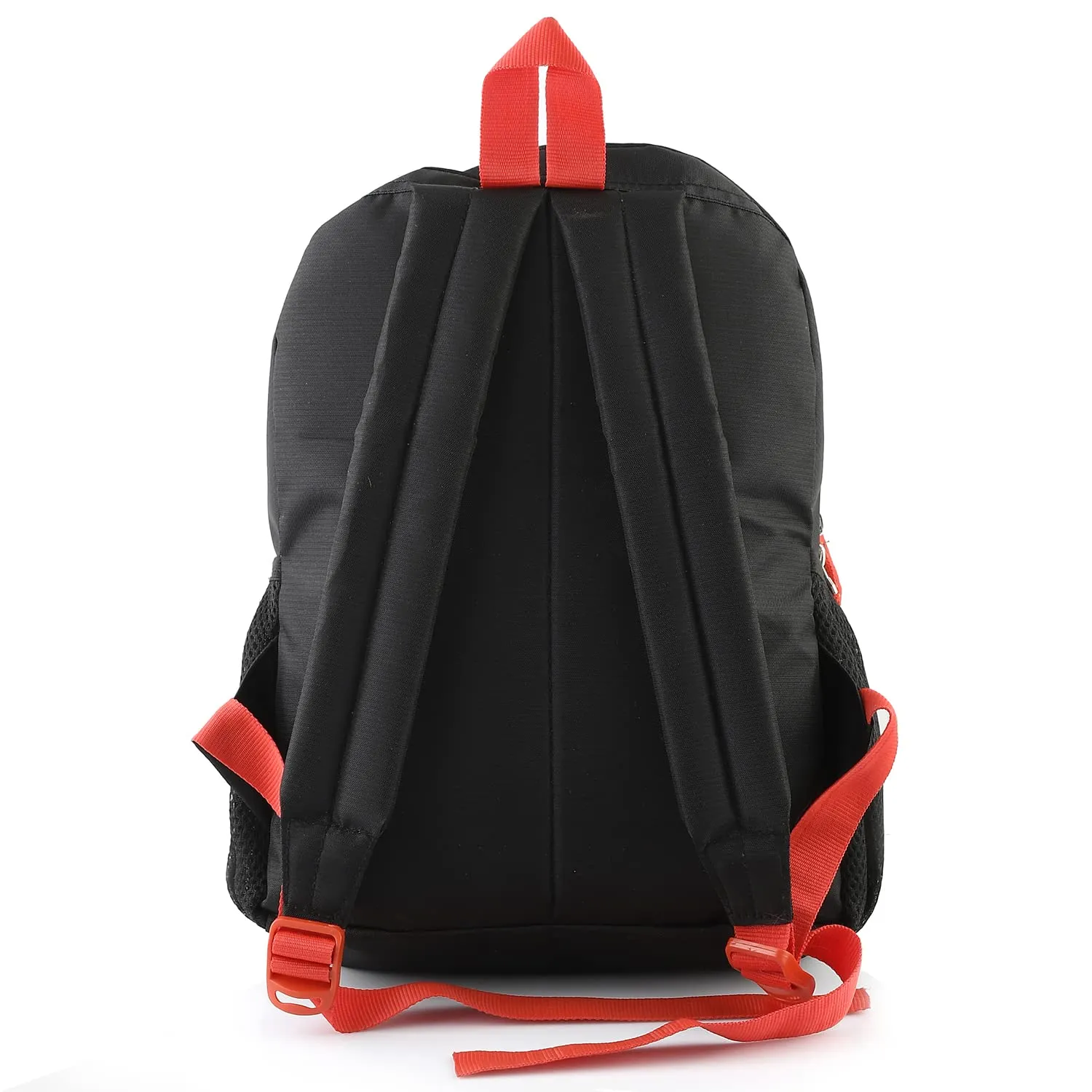 Heart Home Polyester Waterproof Disney Mickey Mouse Print Backpack|Sturdy School Bag For Kids,14 Inch (Black)