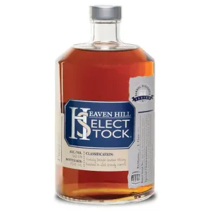 Heaven Hill Select Stock Bourbon Finished in Used Brandy Barrels