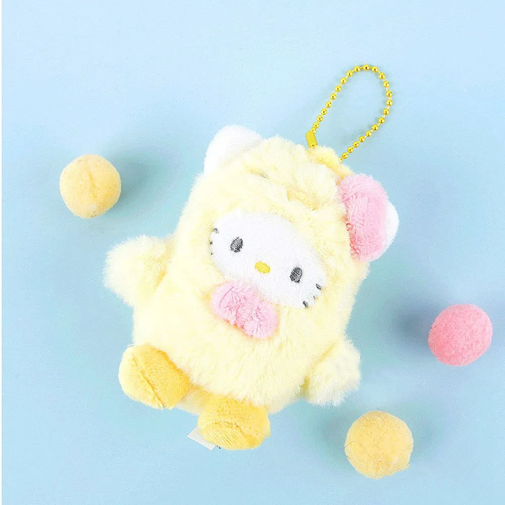Hello Kitty Chick Plush Keychain