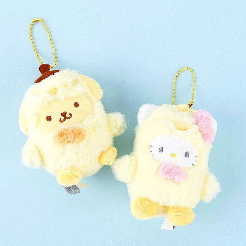 Hello Kitty Chick Plush Keychain