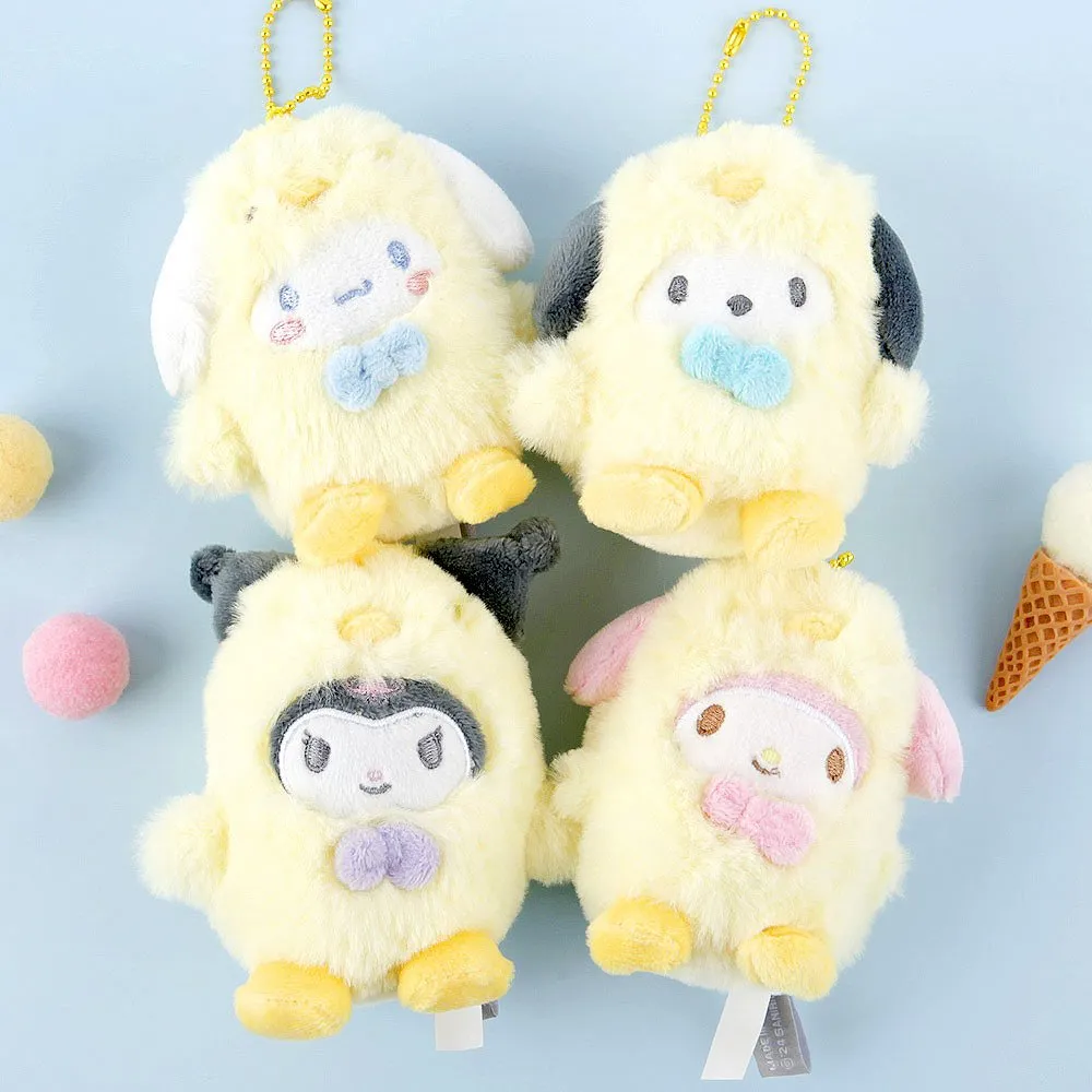 Hello Kitty Chick Plush Keychain