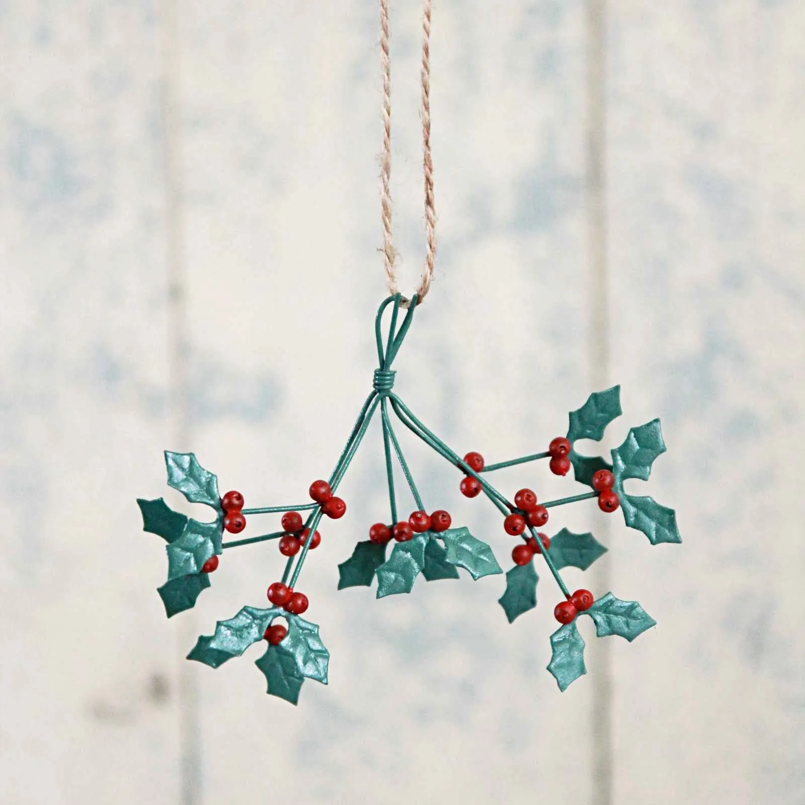 Holly Bunch Decoration