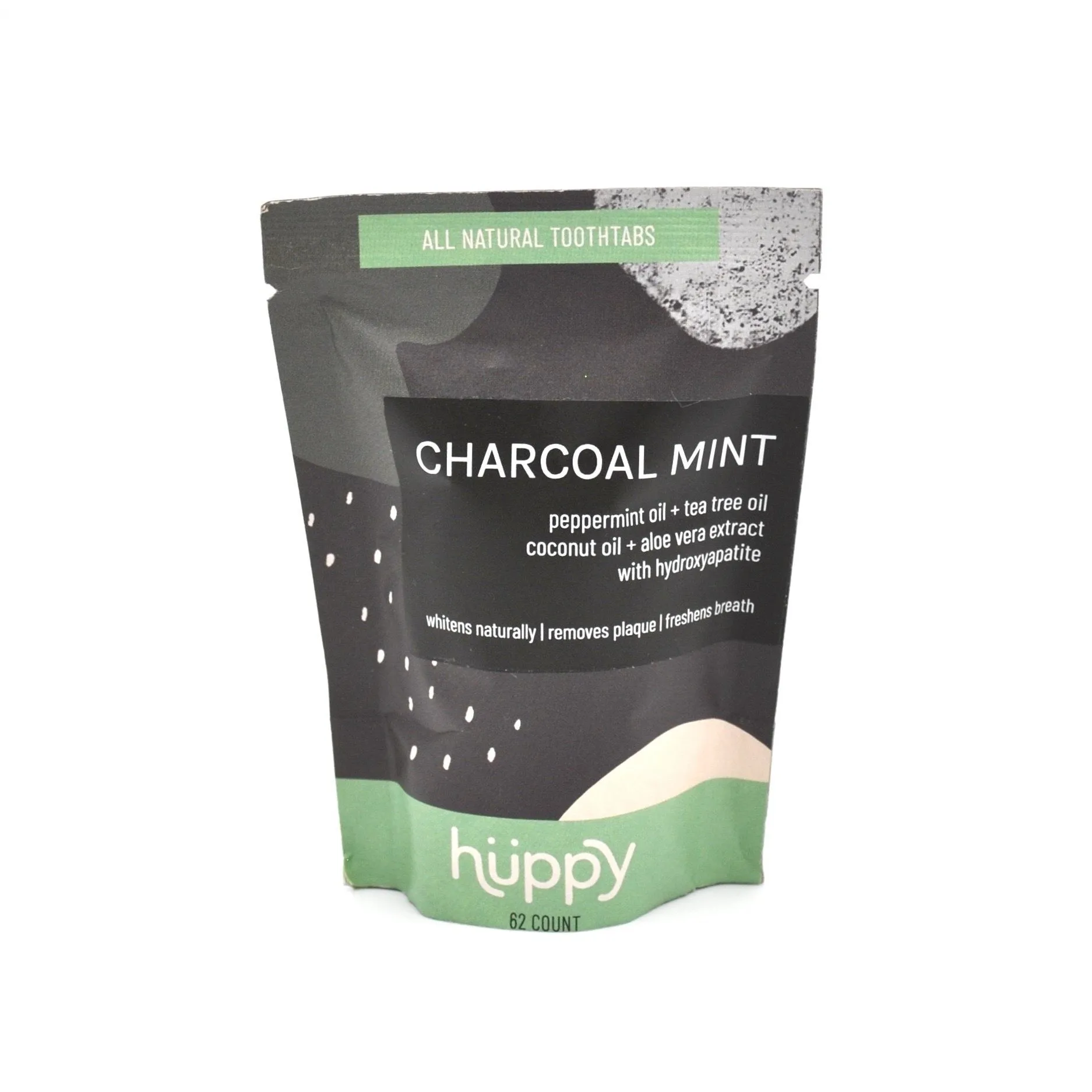 Huppy - Charcoal Toothpaste Tabs