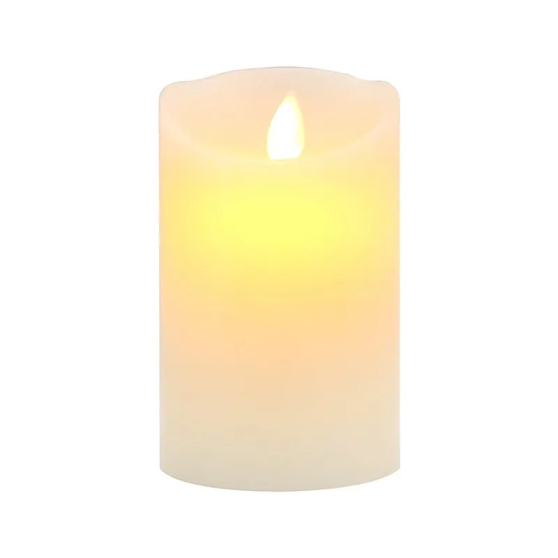 Ivory Flameless LED Pillar Candle