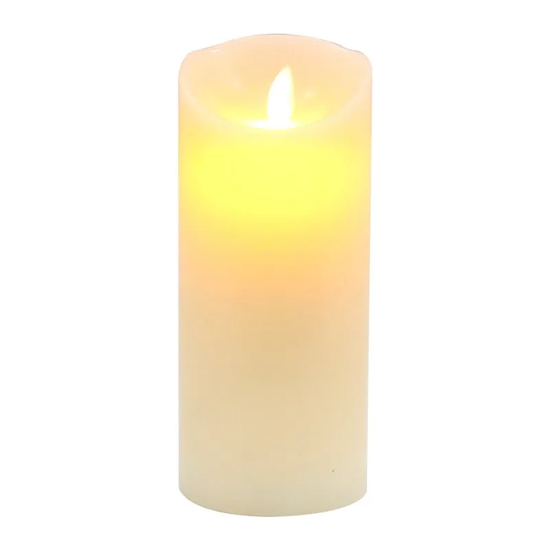Ivory Flameless LED Pillar Candle