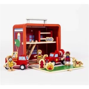Jack Rabbit Creations Suitcase Series: Fire House