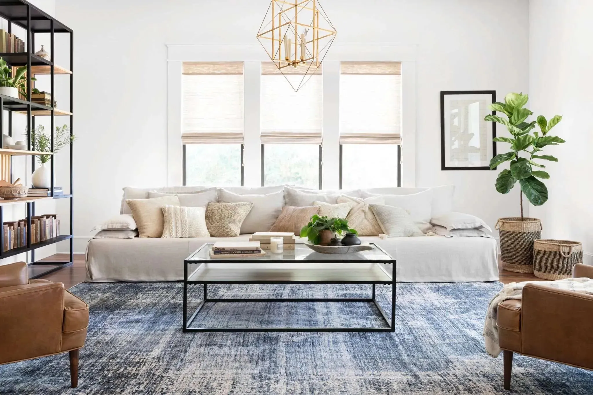 Kennedy by Magnolia Home KEN-01 Denim/Denim Rug