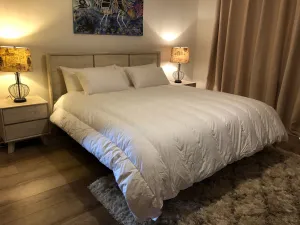 King Size Walled and Channel Quilt 95% Polish Mother Goose Down 5 Blanket Warmth 900 Fill Power