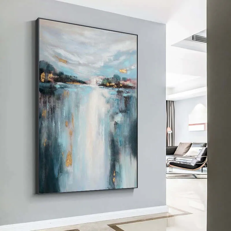 Lake Side Luxurious Wall Art