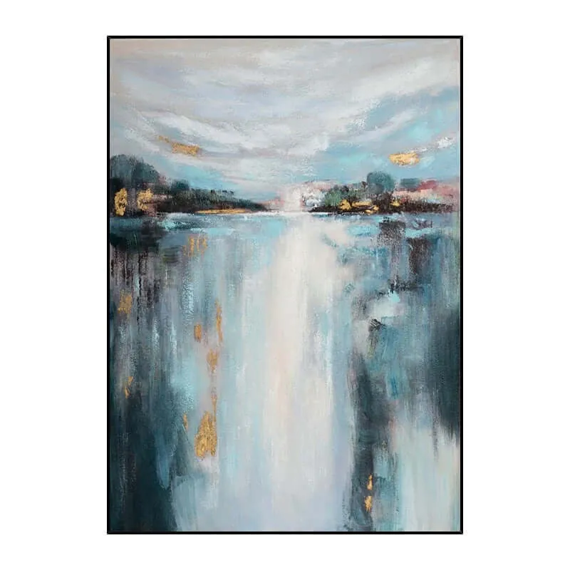 Lake Side Luxurious Wall Art