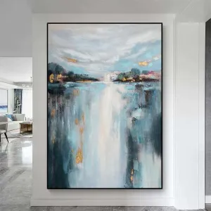 Lake Side Luxurious Wall Art