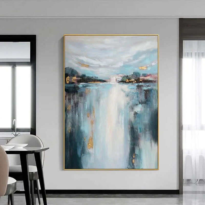 Lake Side Luxurious Wall Art
