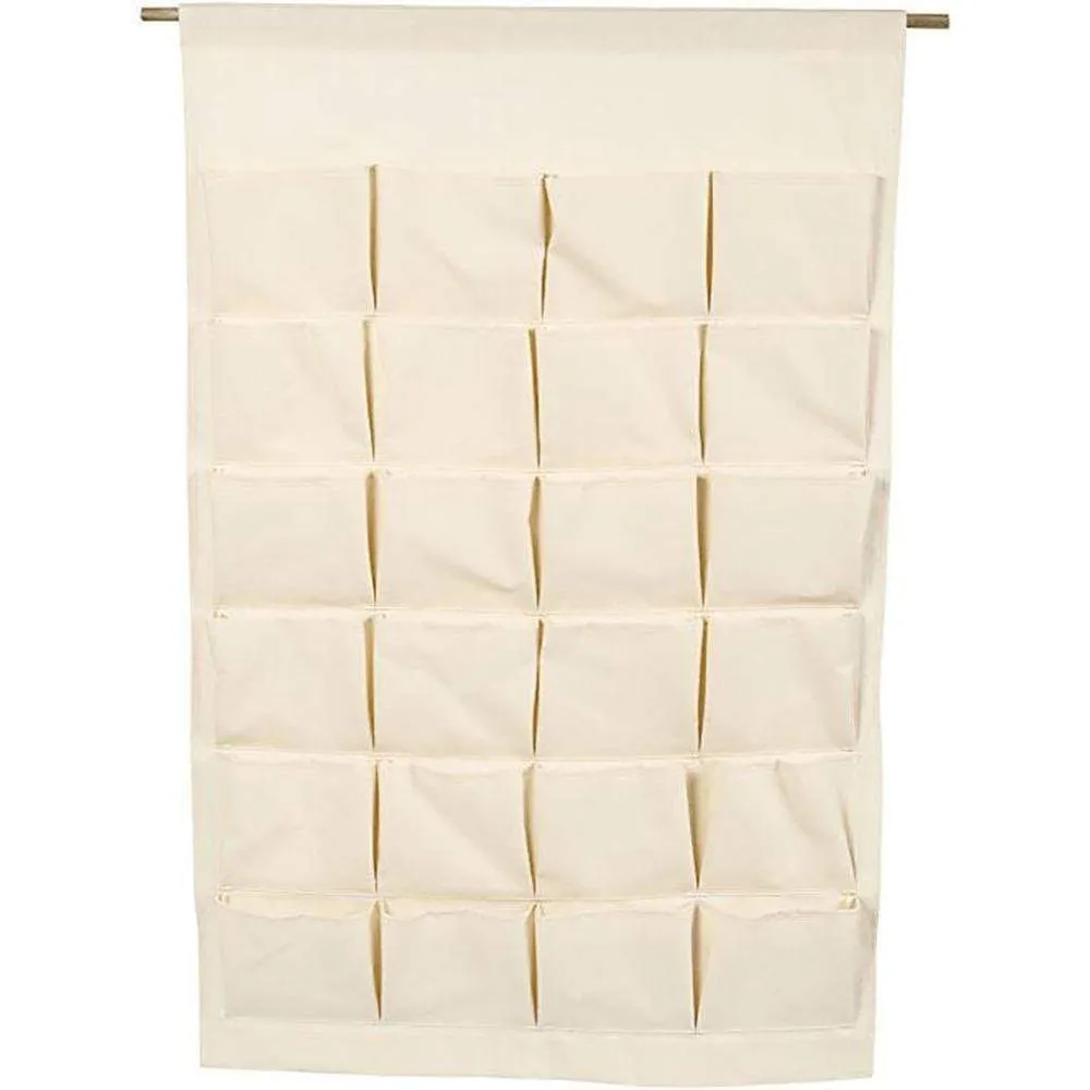 Large Cotton Pocket Advent Calendar