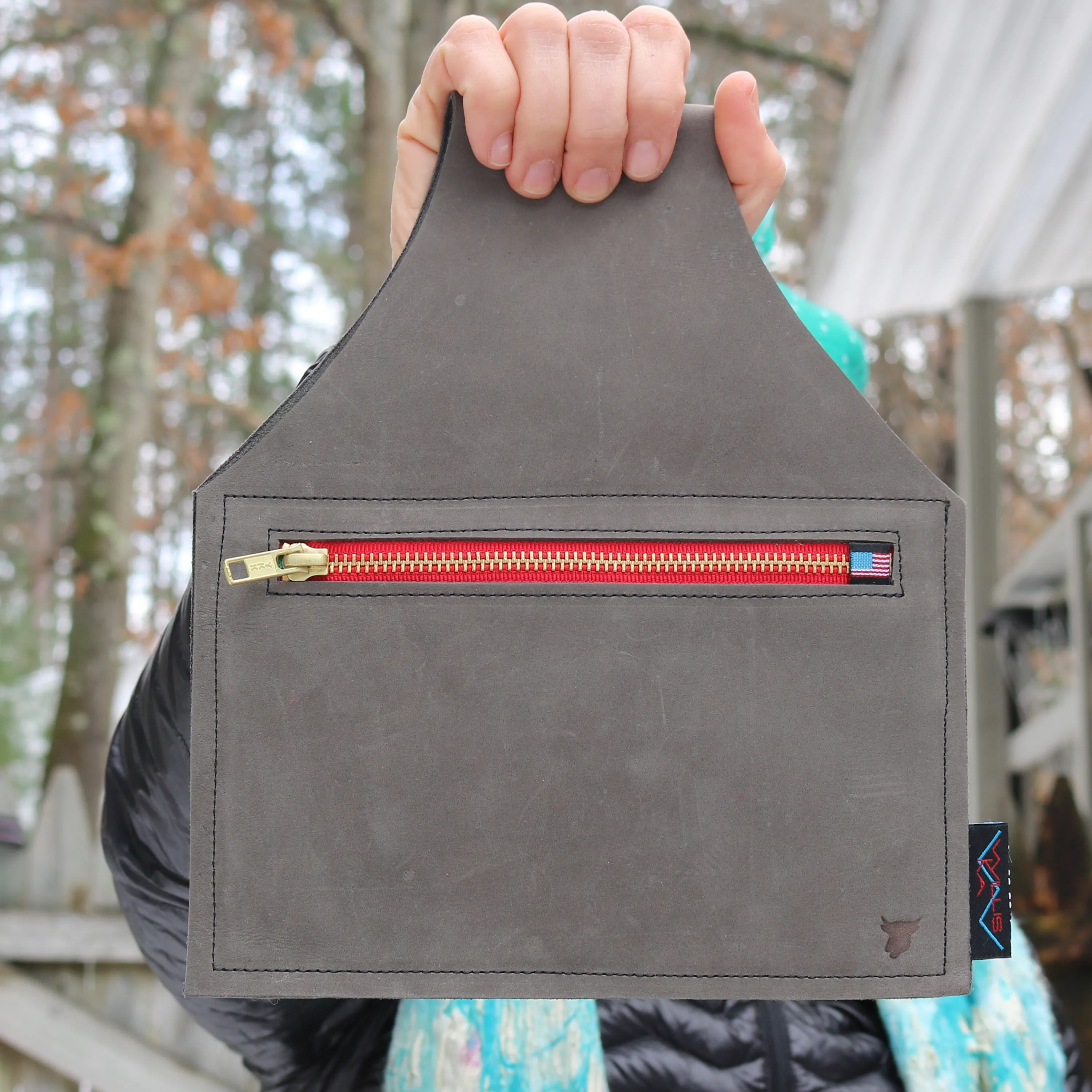 Leather Belt Bag/Wristlet
