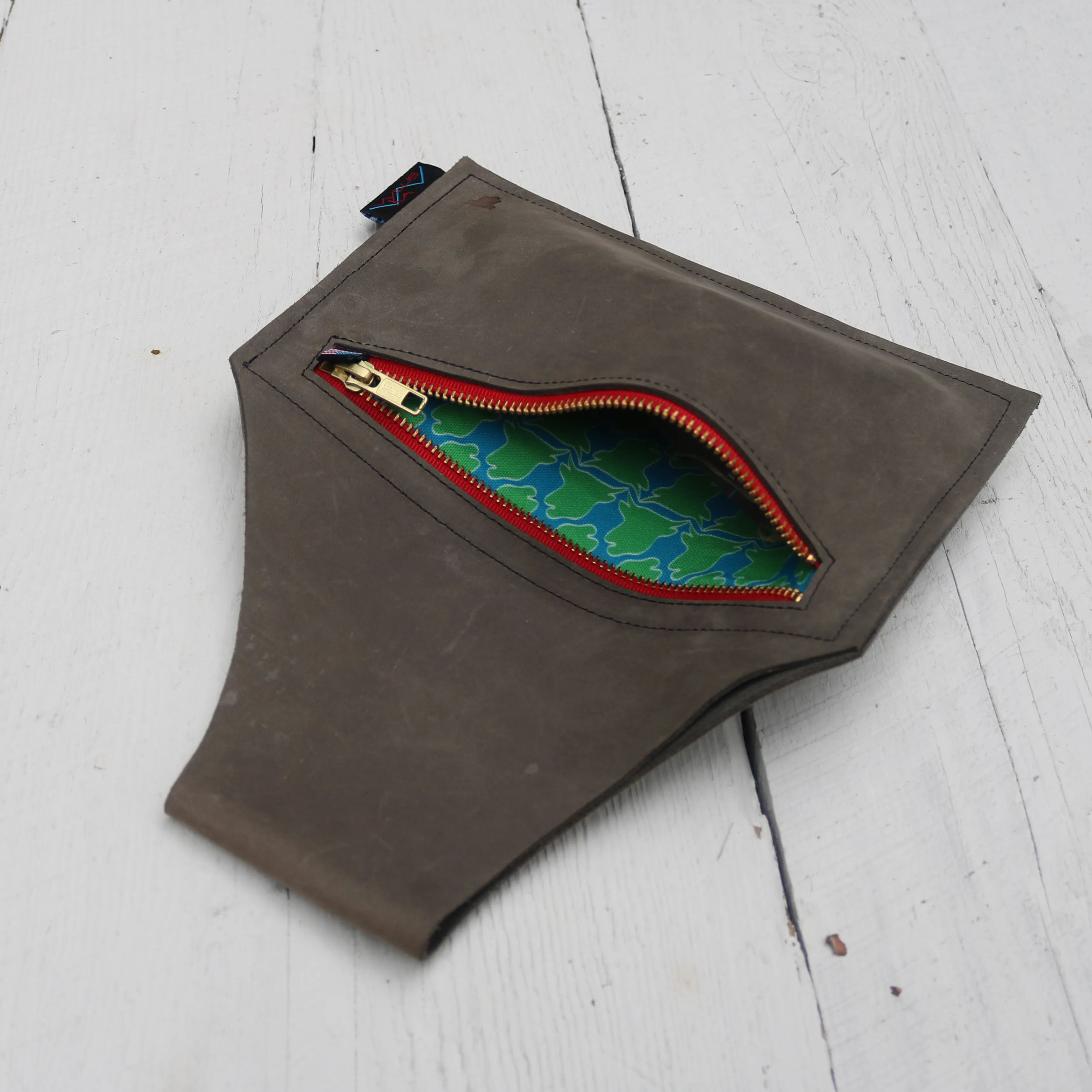 Leather Belt Bag/Wristlet