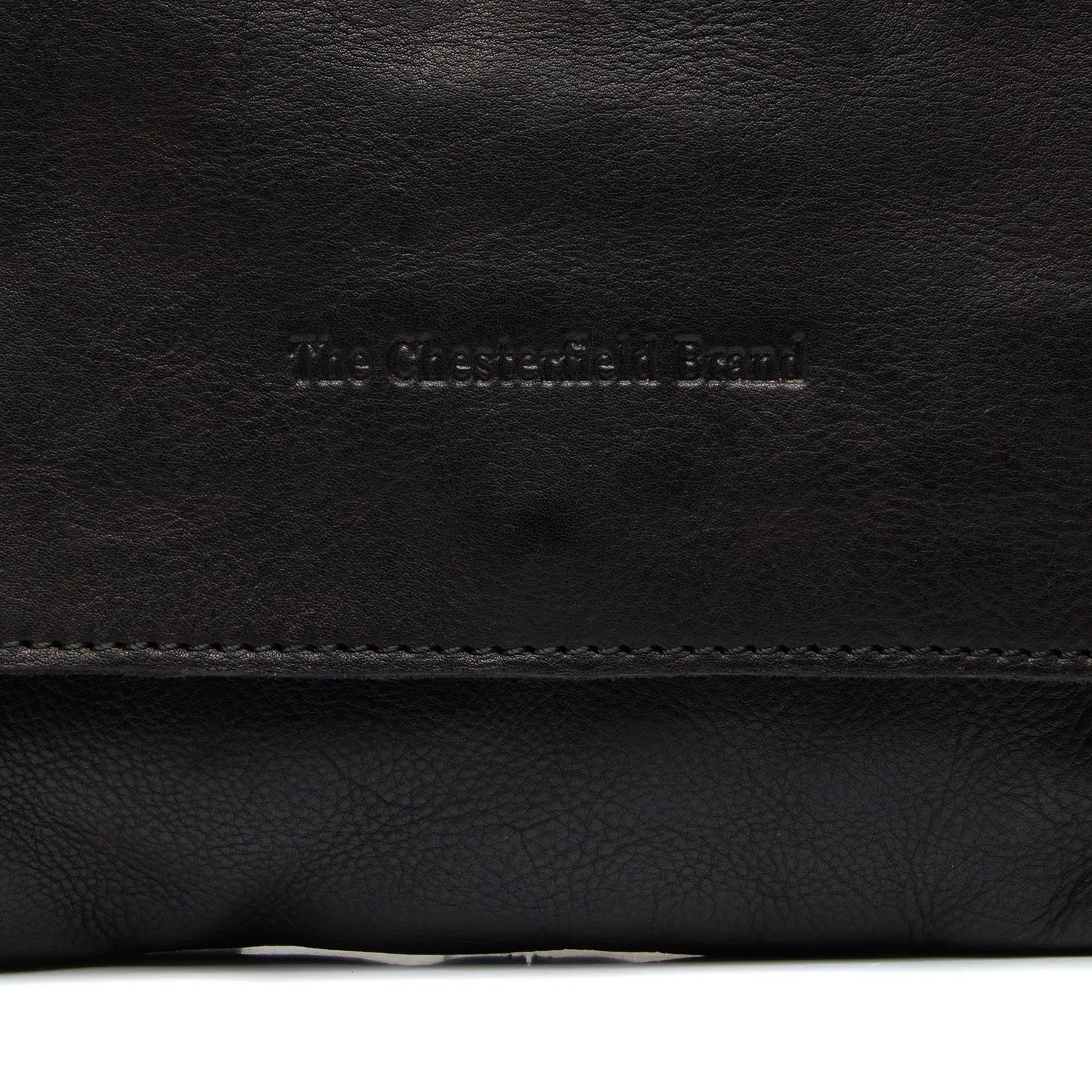 Leather Shoulder Bag Black Duncan