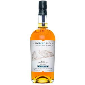 Leopold Bros 25th Anniversary Foeder Series Rye Whiskey