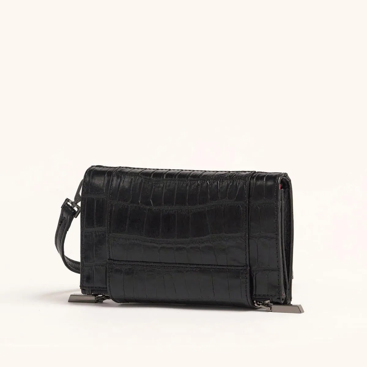 LEVY - Evening Crocco/Gunmetal