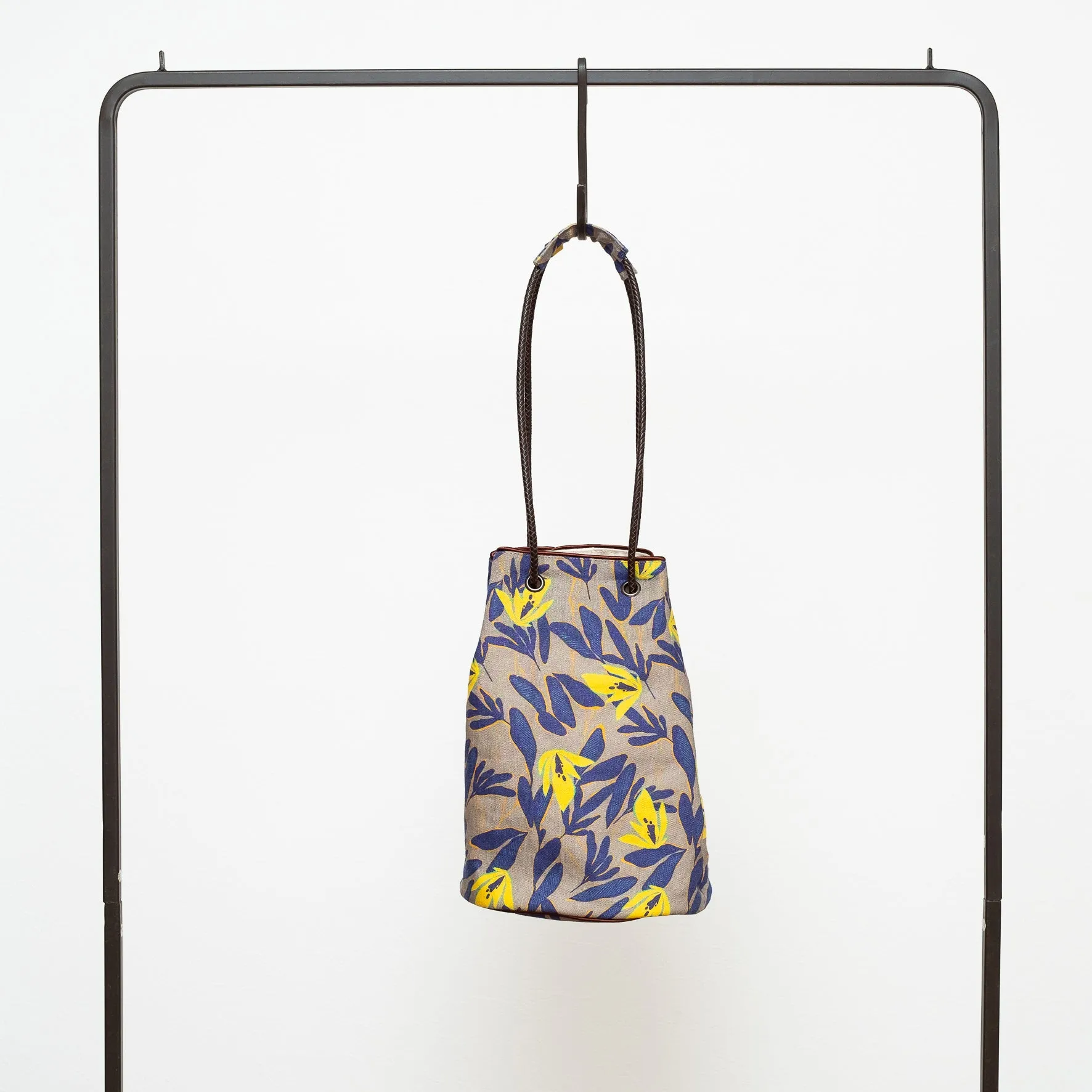 Linen bucket bag 'Salisbury'
