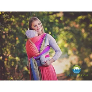 Little Frog Woven Wrap - Fuchsia Agat