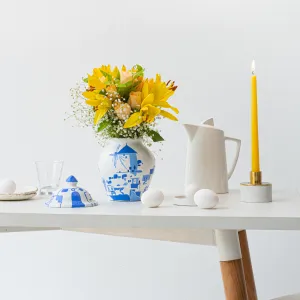 Lost in the island- Handpainted Flower pot